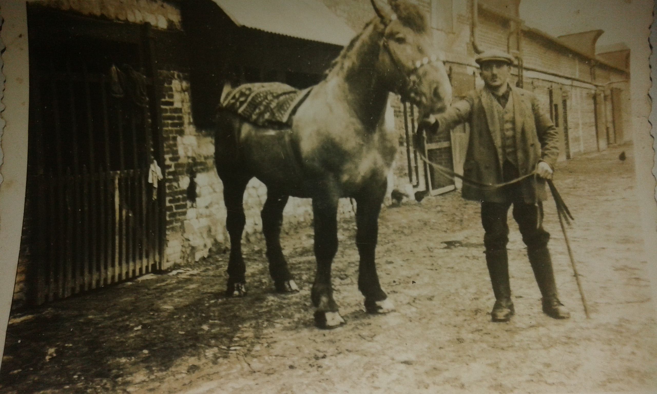 André Lambert, le 1er charretier